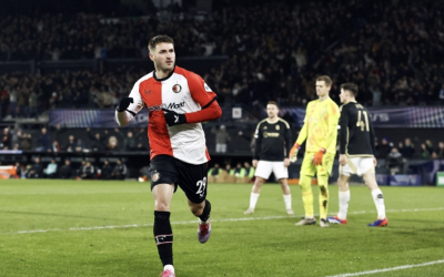 EL MEXICANO SANTIAGO GIMÉNEZ ANOTA POR SEGUNDO PARTIDO CONSECUTIVO EN CHAMPIONS
